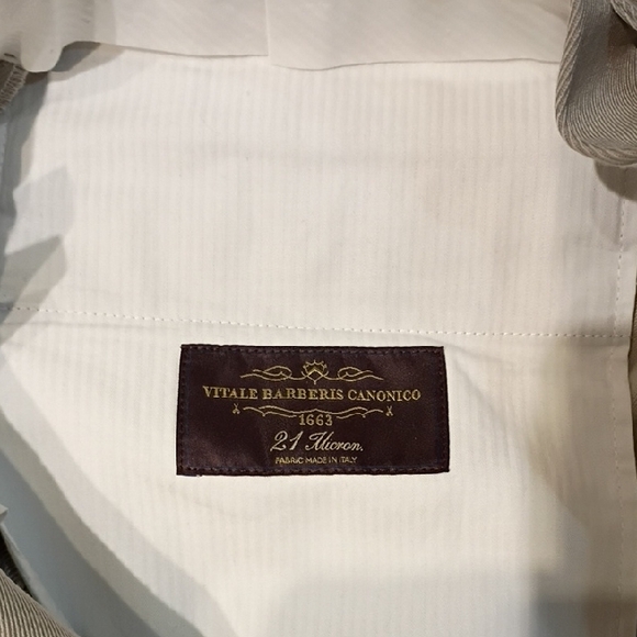 Suitsupply Taupe/Cream Dress Pants 32 - Picture 3 of 14